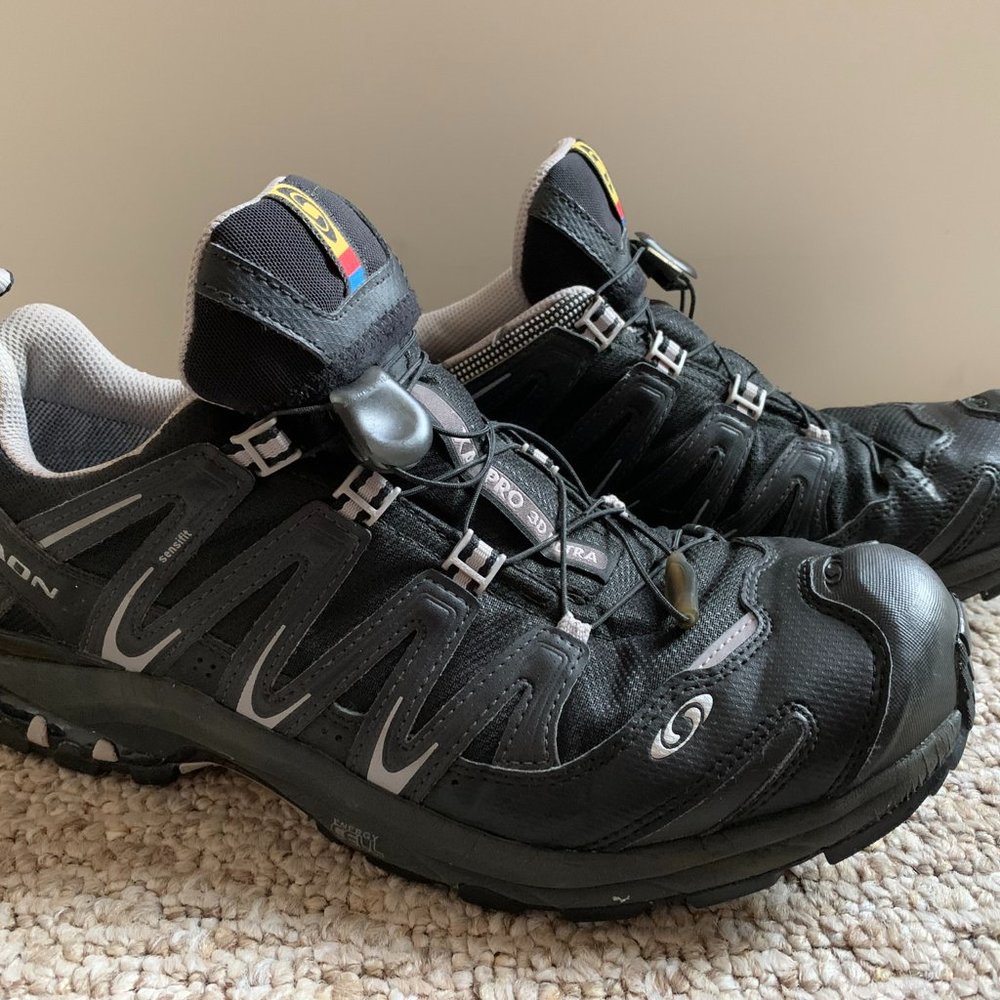 Salomon Men Gore-Tex Hiking Shoes - XA Pro 3D Ultra - Size 10M Black / Grey